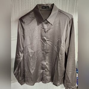SHEIN Woman's Satin Blouse